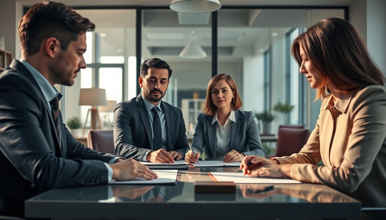 Property settlement documents and transfer review